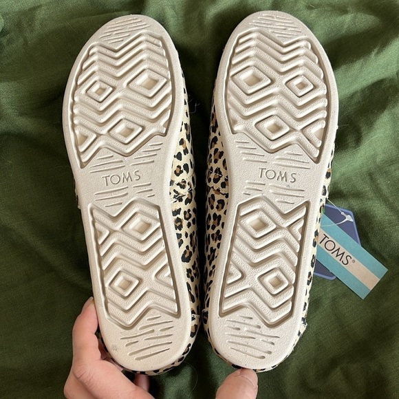 Brand New Toms Alpargata Birch Leopard Print Canvas Slip On Shoes Animal Jungle - Picture 12 of 15